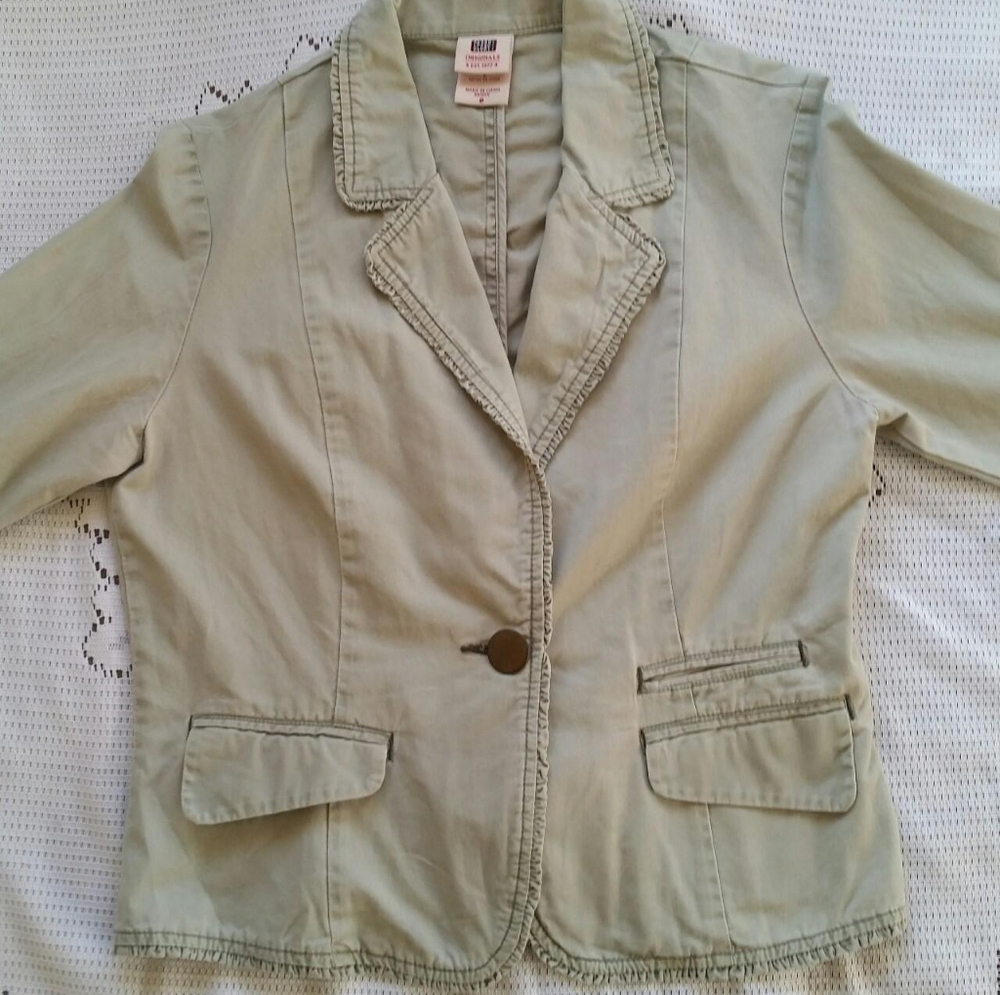 Light green jacket